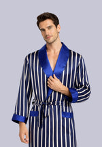 Load image into Gallery viewer, JADE LUXURE SILK ROBE SET
