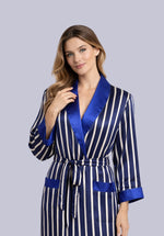 Load image into Gallery viewer, JADE LUXURE SILK ROBE SET

