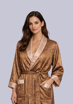 Load image into Gallery viewer, AURA LUXURE SILK ROBE SET
