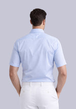 Load image into Gallery viewer, SKY HALF BAMBOO SILK SHIRT
