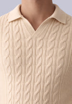Load image into Gallery viewer, TUSCAN MERINO POLO SWEATER
