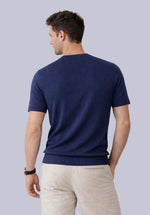 Load image into Gallery viewer, SUMMER AZURE MERINO RIB TEE

