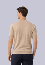 Load image into Gallery viewer, SUMMER CHAMPAGNE MERINO RIB TEE
