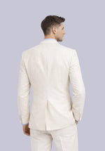 Load image into Gallery viewer, ALMOND WHITE LINEN JACKET
