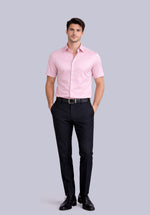 Load image into Gallery viewer, CORAL HALF BAMBOO SILK SHIRT

