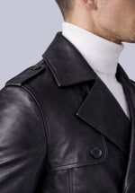 Load image into Gallery viewer, LOGAN LEATHER TRENCH
