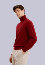 Load image into Gallery viewer, CARMINE MERINO HIGH NECK
