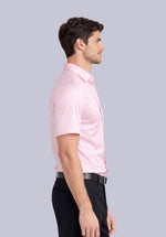 Load image into Gallery viewer, CORAL HALF BAMBOO SILK SHIRT
