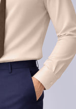 Load image into Gallery viewer, KHAKI BAMBOO SILK SHIRT
