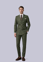 Load image into Gallery viewer, OLIVE DOUBLE BREASTED LINEN
