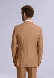 TAN LINEN BLAZER