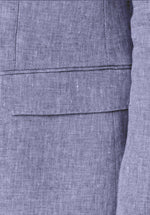 Load image into Gallery viewer, AQUA LINEN BLAZER
