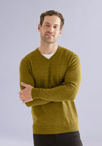 AMBER MERINO V NECK