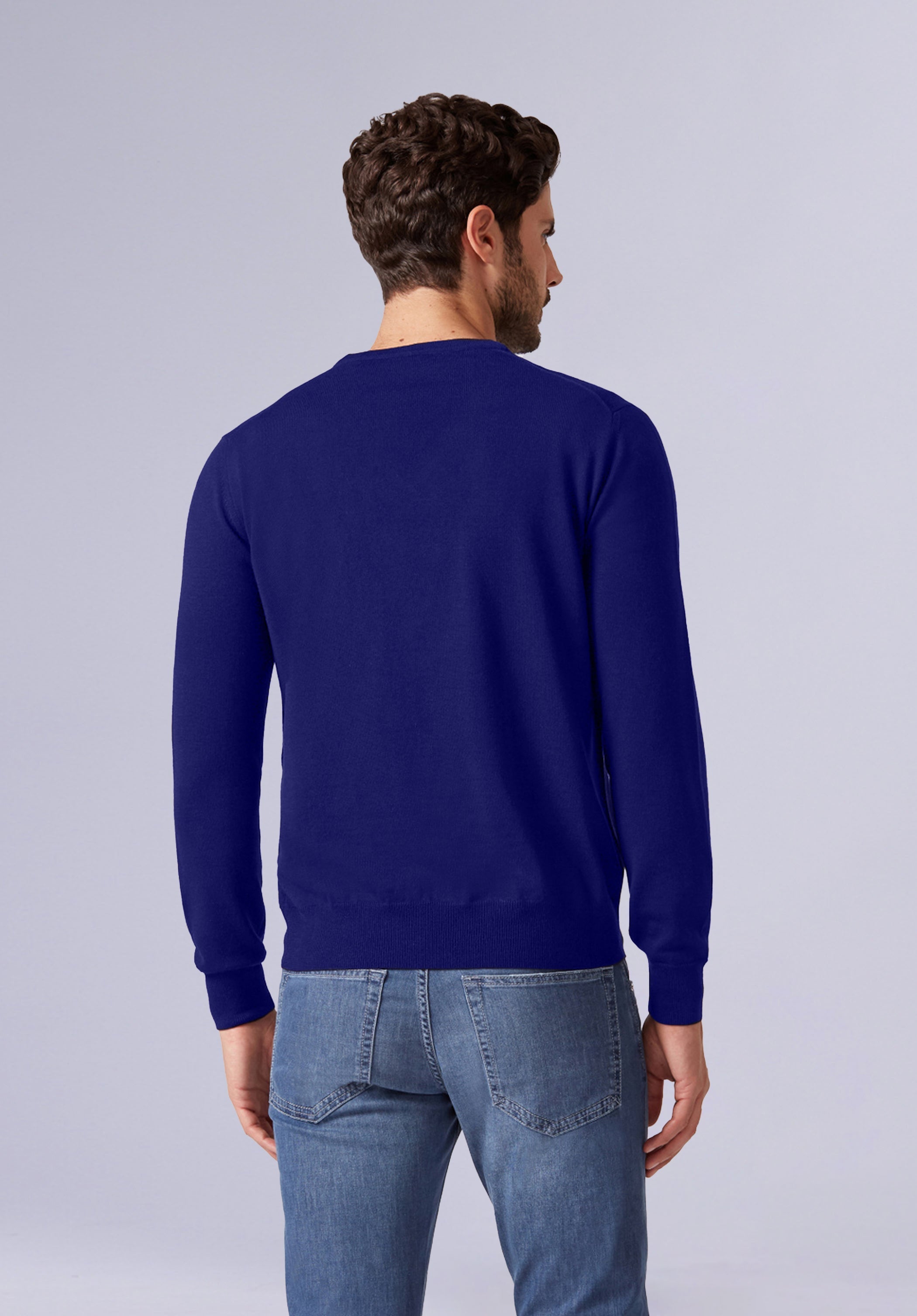 AZURE MERINO V NECK