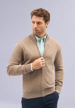 Load image into Gallery viewer, TAN MERINO CARDIGAN
