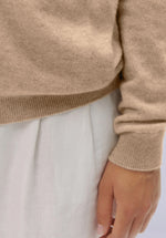 Load image into Gallery viewer, TAN MERINO CARDIGAN
