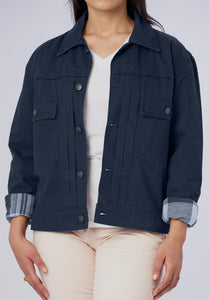 women-cargo oversize jacket