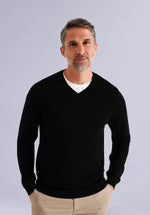 Load image into Gallery viewer, ONYX MERINO V NECK
