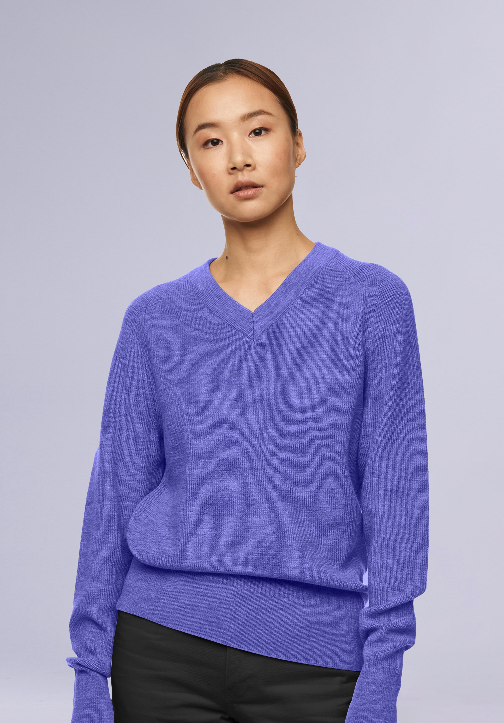 SKY MERINO V NECK
