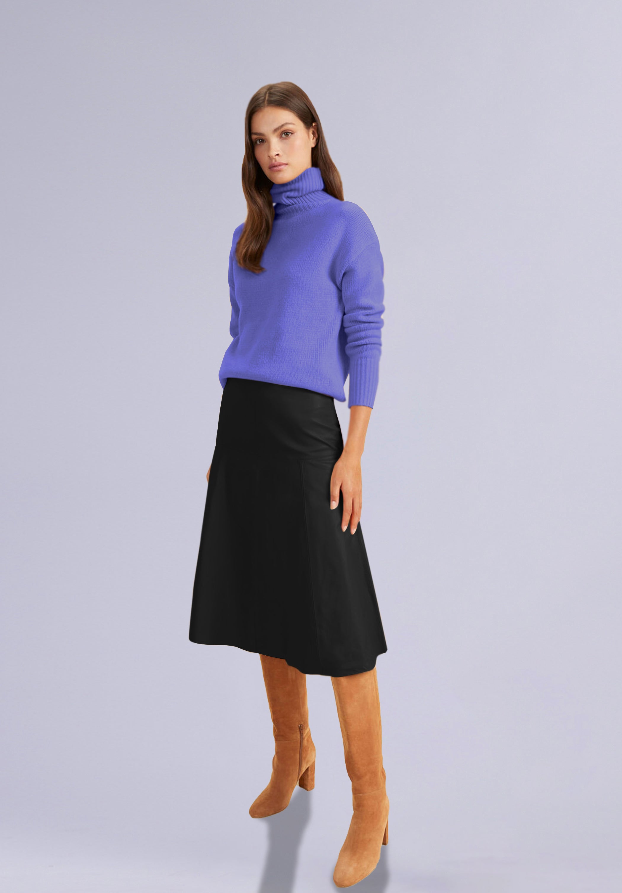 SKY MERINO HIGH NECK