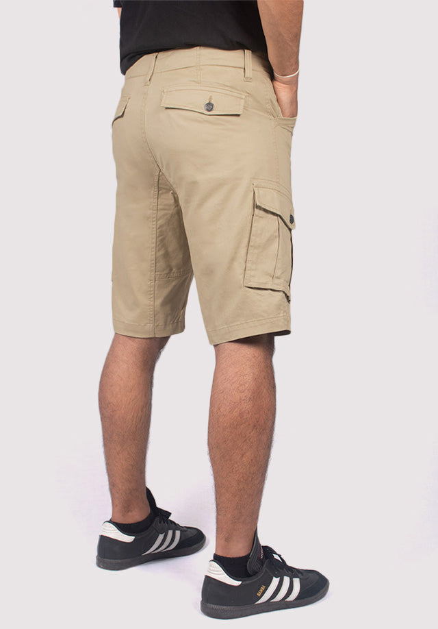 BISTER TWILL CARGO SHORTS