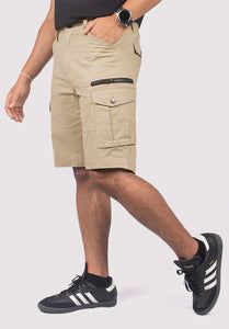 BISTER TWILL CARGO SHORTS