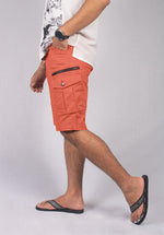 Load image into Gallery viewer, VERMILION CARGO SHORTS
