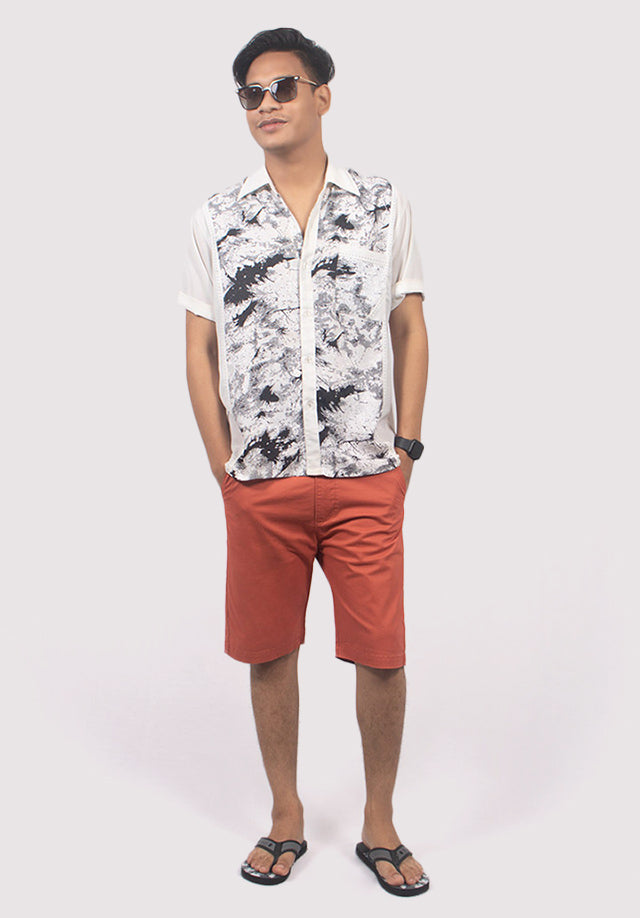 VERMILION COTTON SHORTS