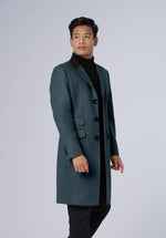 Load image into Gallery viewer, single breasted-longcoat-men
