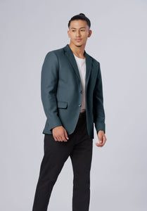 single breasted-cashmere blazer-men