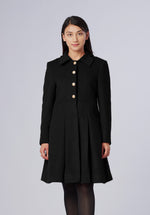 Load image into Gallery viewer, elegant single breasted-dresscoat-wommen
