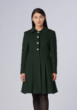 Load image into Gallery viewer, elegant single breasted-dresscoat-wommen
