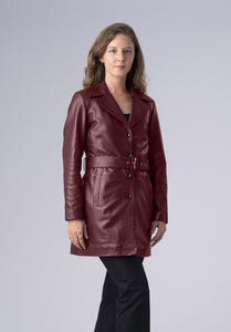 SIGNATURE BELT COAT