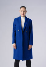 Load image into Gallery viewer, woolen double breasted-coat
