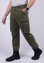 Load image into Gallery viewer, VERDANT TWILL CARGO PANTS

