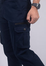 Load image into Gallery viewer, OXFORD TWILL CARGO PANTS
